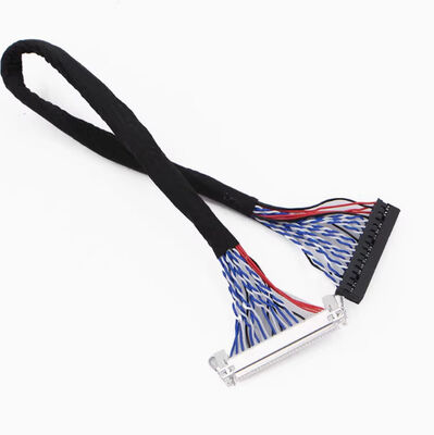 AWG26-28 Black Insulation LVDS Cable for Networking Transmission