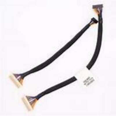 Black LVDS Cable with AWG26-28 Wire Gauge and 105C Rated Temperature