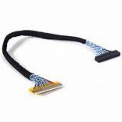 Stable Signal Transmission lvds cable assembly Low-Voltage Display Serial Cable with 105C Rated Temperature