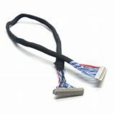 Stable Signal Transmission LVDS Cable with UL VW-1 Flammability Rating and AWG26-28 Copper Conductor