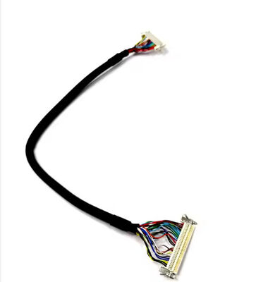 PVC Jacket Material LVDS Harness Flexible Cable Assembly Match With RATING Manufacture
