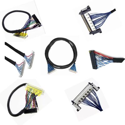 Customize LVDS Cable Smooth and Stable Data Transfer ROHS Certified Length Range 1-5 Meters
