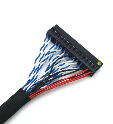 Custom Cable Design LVDS Signal Cable for Industrial Monitors – I-PEX/JAE/HIROSE Compatible