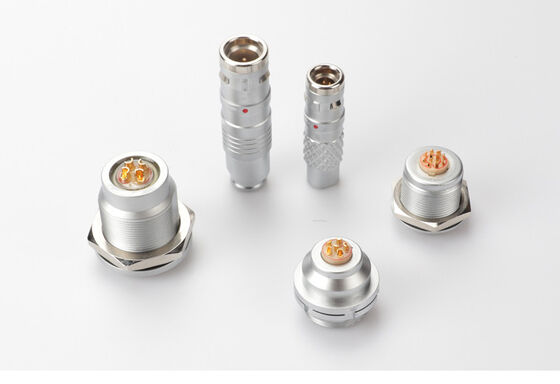 Video Audio Push Pull Cable Connectors 6 Pins 5 Pins 4 Pins