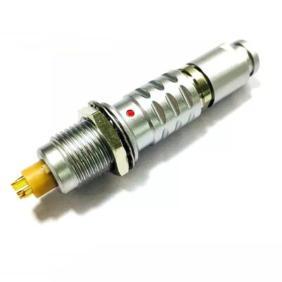 Medical Application Push Pull Electrical Connectors 4P 5P 12P