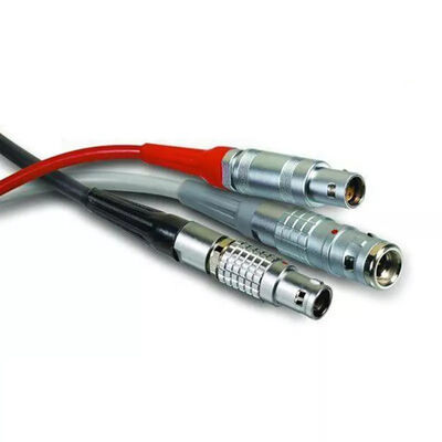 Medical Application Push Pull Electrical Connectors 4P 5P 12P