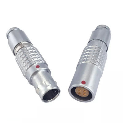 Medical Application Push Pull Electrical Connectors 4P 5P 12P