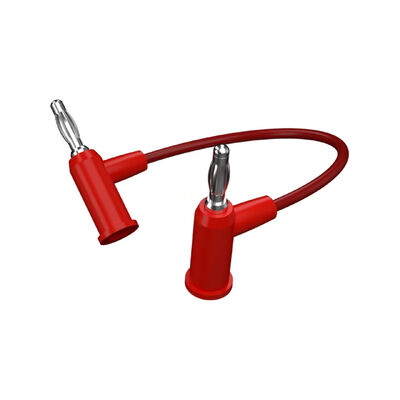 Custom Cable Design Medical Cable Manufacture 4.0/5.0mm Banana Plug To Female Test Lead Cable | Silicone Cable Assembly For Medical Or Lab Equipment