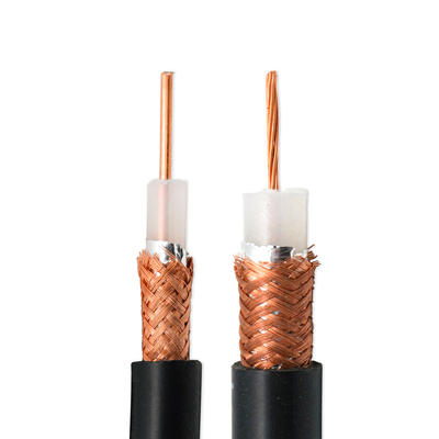 Custom Copper High Voltage Coaxial Cable 30KV 50KV 1.0-5.0mm High Shielding PTFE Assembly 100m Factory Direct