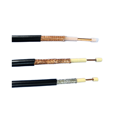 Custom Shielded HV Transmission Cable, PTFE Insulated, 30KV/40KV/50KV Solid Copper Coaxial for Industrial Testing Equipment