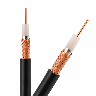 Custom Shielded HV Transmission Cable, PTFE Insulated, 30KV/40KV/50KV Solid Copper Coaxial for Industrial Testing Equipment