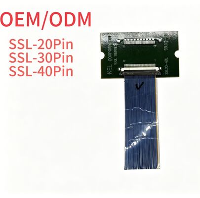 KEL USL20-20S 0.4mm Pitch 42 AWG Micro Coaxial Wire Harness OEM/ODM for Mini Precision Electronic Equipment Connection