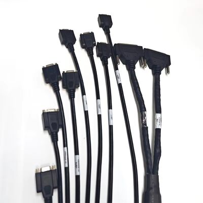 Cable Assembly Test Breakout Harness For Industrial Equipment Test DB37 To Multiple DB9 Fixtures And Control Signals